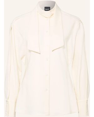 BOSS Schluppenbluse BORNAZ - Natur