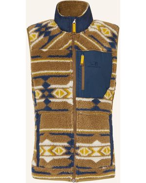 State of Elevenate Fleece-Weste GLACIER - Blau