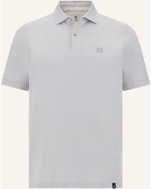 BOGGI Piqué-Poloshirt - Grau