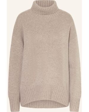 FTC Cashmere Rollkragenpullover aus Cashmere - Natur