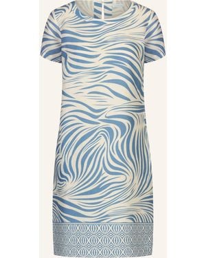 MINT & MIA Kurzes bedrucktes Kleid - Blau