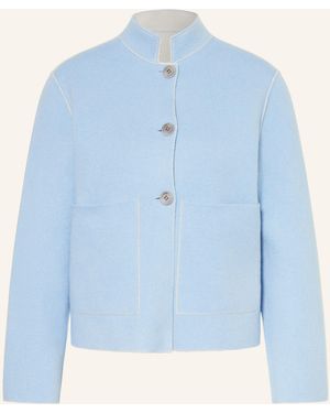 lunaria cashmere Cashmere-Jacke - Blau