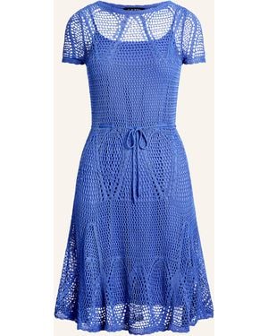 Ralph Lauren Häkelkleid - Blau