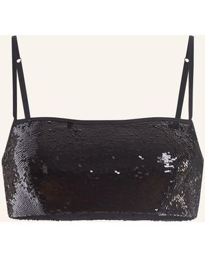 Wolford BH LET IT SPARKLE TRIANGLE BRA - Schwarz