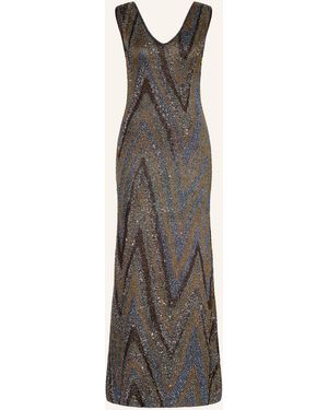 Missoni Abendkleid mit Pailletten - Weiß