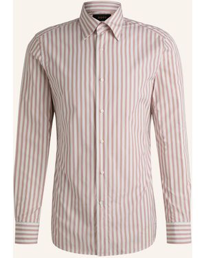 BOSS Business Hemd L-HAYS-HBD-C1-251 Slim Fit - Pink