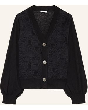 Eres Lounge-Jacke FRECKLES aus Cashmere - Schwarz