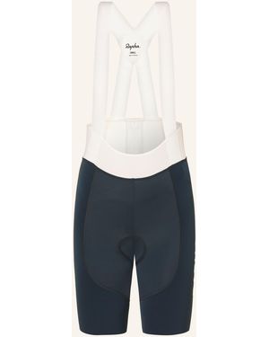 Rapha Radhose PRO TEAM BIB III mit Trägern und gepolstertem Einsatz - Blau