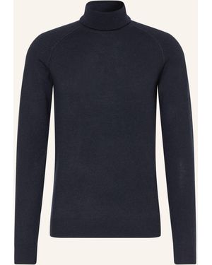 STROKESMAN'S Rollkragenpullover aus Cashmere - Blau