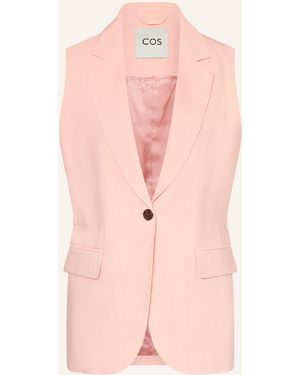 COS Blazerweste - Pink