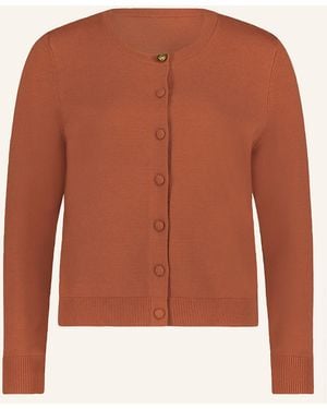 Cartoon Strickjacke - Braun