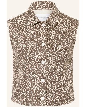 comma casual identity Weste - Mehrfarbig