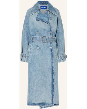 HUGO Jeansmantel GARENA - Blau