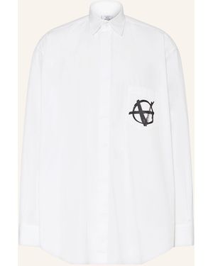 Vetements Oversized-Hemd Comfort Fit - Weiß