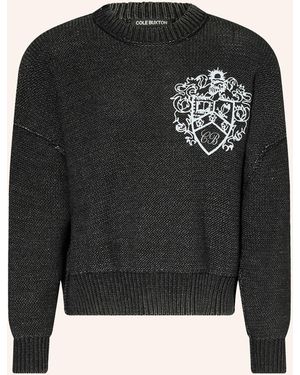 Cole Buxton Pullover DENIM - Schwarz