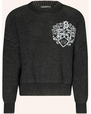 Cole Buxton Pullover DENIM - Schwarz