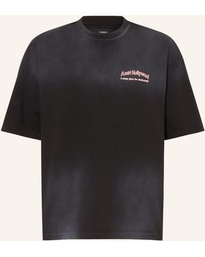 Amiri T-Shirt SUNNY PLACE - Schwarz