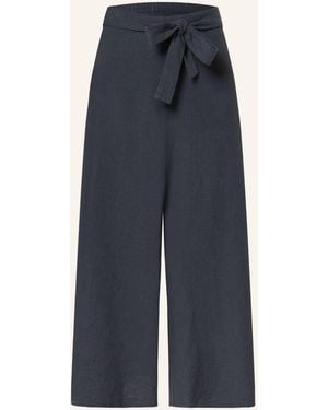 Herrlicher Leinen-Culotte NELANIE - Blau