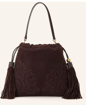 Etro Beuteltasche - Braun