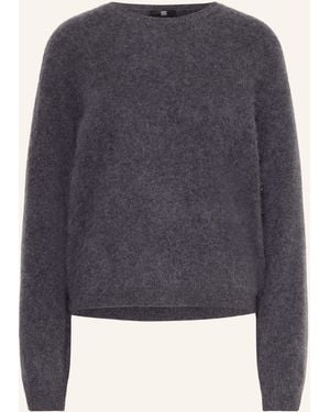 Riani Pullover mit Merinowolle und abnehmbarem Kragen - Blau