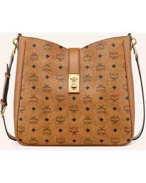 MCM Umhängetasche TRACY VISETOS LARGE - Natur