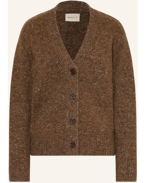 GANT Strickjacke - Braun