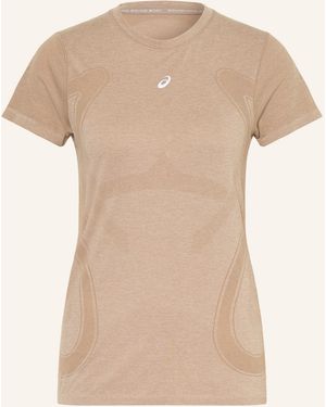 Asics Laufshirt ROAD SEAMLESS SS - Natur