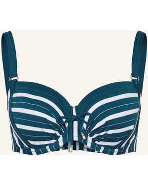 LIDEA® Bügel-Bikini-Top STRIVE STRIPE - Blau