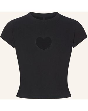Skims Lounge-Shirt WORN IN JERSEY - Schwarz