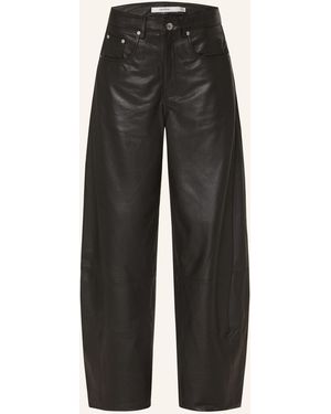 Gestuz Lederhose GZRIO - Schwarz