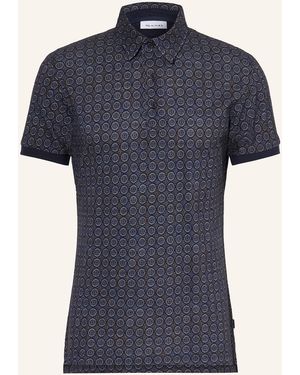 Sand Copenhagen Piqué-Poloshirt DENTON - Blau