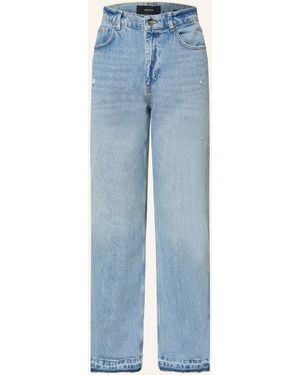 EightyFive Destroyed Jeans Straight Fit - Blau