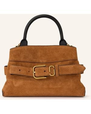 Marc Jacobs Handtasche THE DAKOTA SMALL SATCHEL BAG - Braun