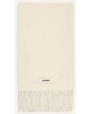 Jacquemus Schal L'ECHARPE CARRO - Natur