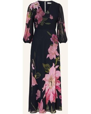 Phase Eight Kleid BETTY mit 3/4-Arm - Mehrfarbig