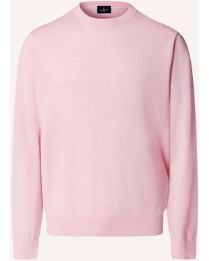 Hackett Pullover COTTON SILK CREW - Pink
