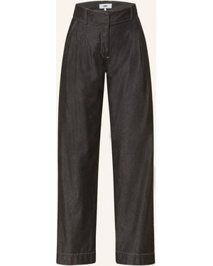 Cinque Marlenehose CISALTO in Jeansoptik - Schwarz