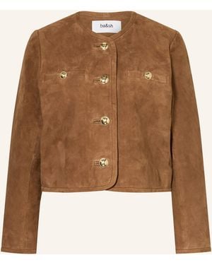 Ba&sh Lederjacke MELLA - Natur