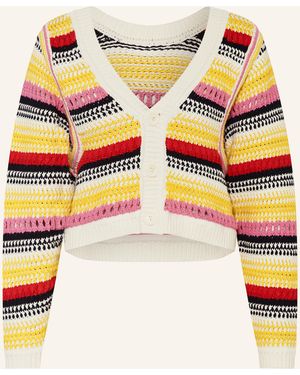 Ba&sh Cropped-Strickjacke ROMY - Weiß