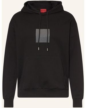 HUGO Hoodie DUSPLITER - Schwarz