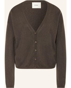 Lisa Yang Strickjacke ABBY aus Cashmere - Braun