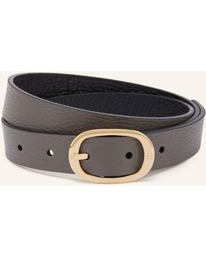 Aigner Ledergürtel CASUAL zum Wenden - Schwarz