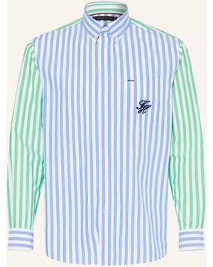 Tommy Hilfiger Hemd Classic Fit - Blau