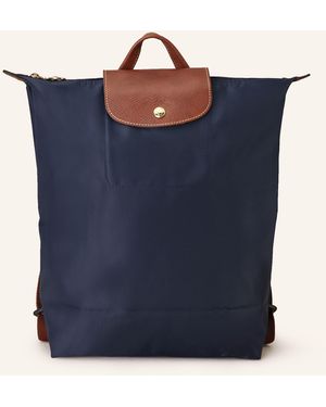 Longchamp Rucksack LE PLIAGE MEDIUM - Blau