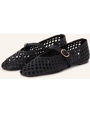 Stuart Weitzman Mary-Jane-Ballerinas PRIM - Schwarz