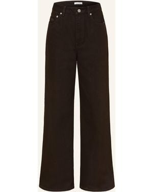 Lacoste Wide Leg Jeans - Schwarz