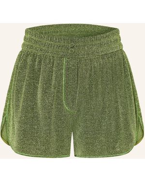 Oséree Shorts LUMIERE mit Glitzergarn - Grün