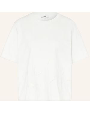 Mavi T-Shirt mit Lochspitze - Natur