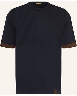 MOS MOSH Gallery Strickshirt MMGJUSTIN - Blau