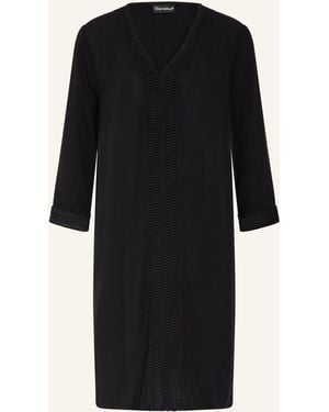 Charmline Strandkleid mit 3/4-Arm - Schwarz